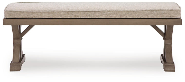 Laguna Heights Bench with Cushion - Beige (3)