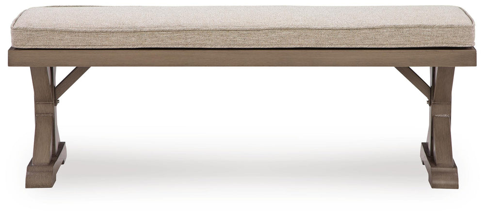Laguna Heights Bench with Cushion - Beige (3)