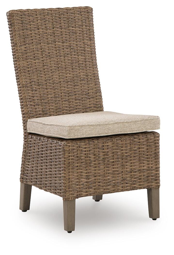 Laguna Heights Side Chair with Cushion (Set of 2) - Beige (3)