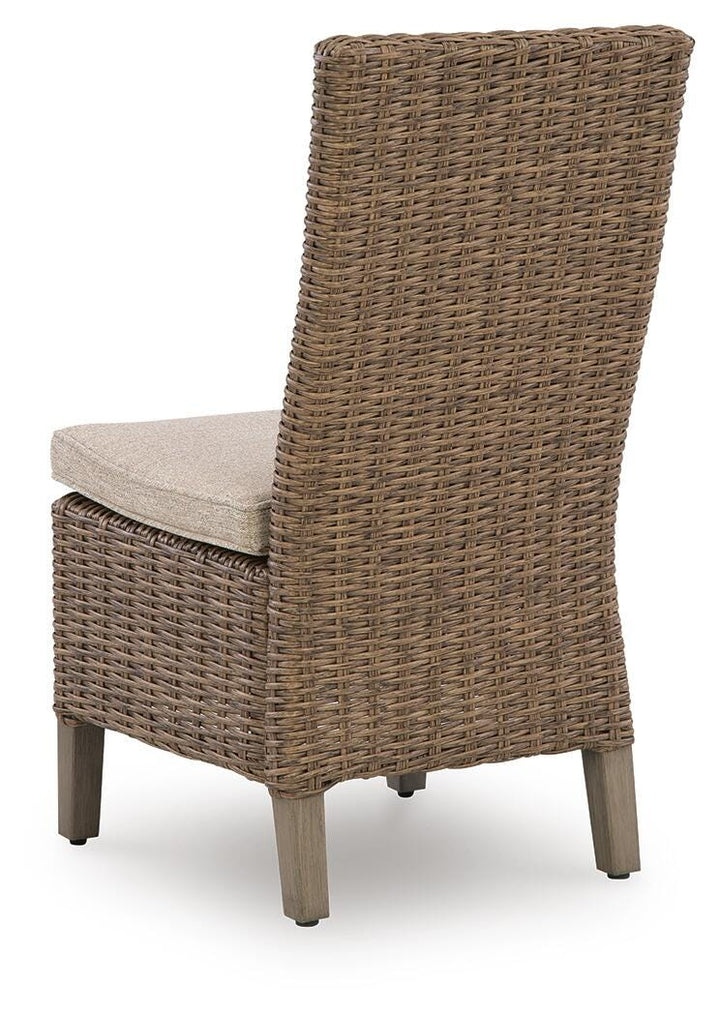 Laguna Heights Side Chair with Cushion (Set of 2) - Beige (5)