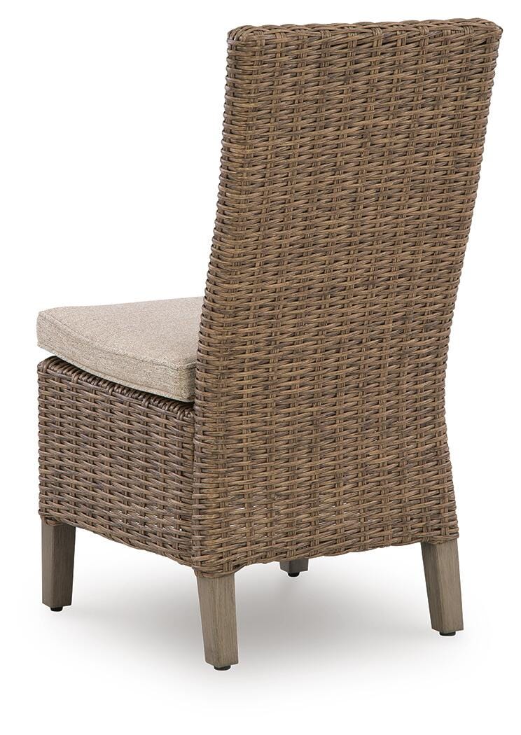 Laguna Heights Side Chair with Cushion (Set of 2) - Beige (5)
