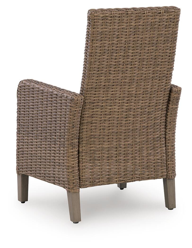 Laguna Heights Arm Chair with Cushion (Set of 2) - Beige (5)