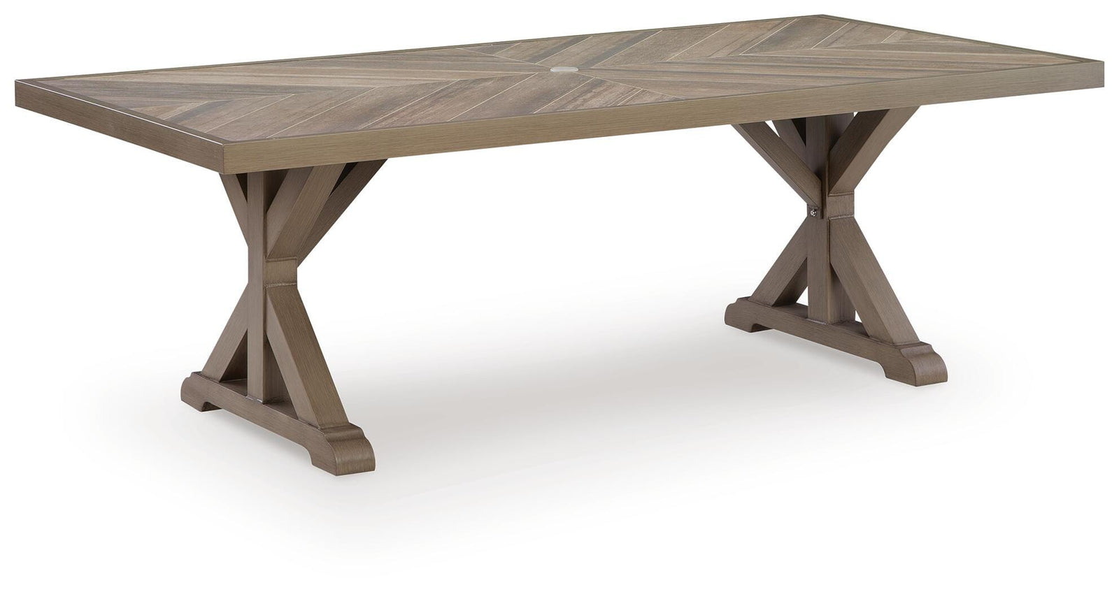 Laguna Heights Outdoor Dining Table - Beige (1)
