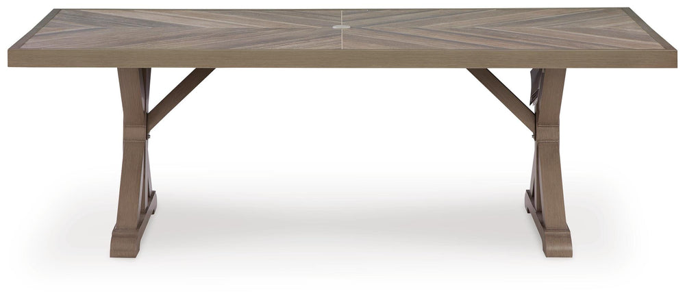 Laguna Heights Outdoor Dining Table - Beige (3)