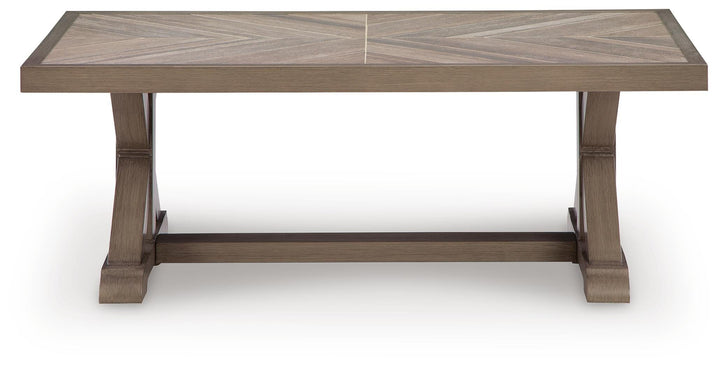 Laguna Heights Outdoor Coffee Table - Beige (3)