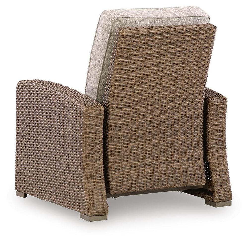 Laguna Heights Outdoor Recliner - Beige (5)