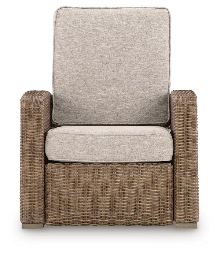Laguna Heights Outdoor Recliner - Beige (4)