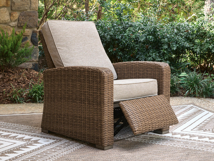 Laguna Heights Outdoor Recliner - Beige (6)