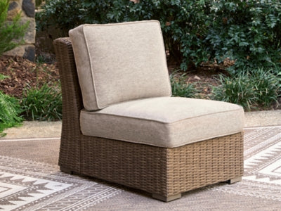 Laguna Heights Outdoor Armless Chair with Cushion