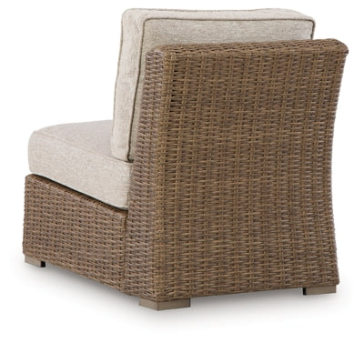 Laguna Heights Outdoor Armless Chair with Cushion