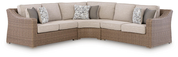 Laguna Heights 3-Piece Outdoor Sectional - Beige (1)