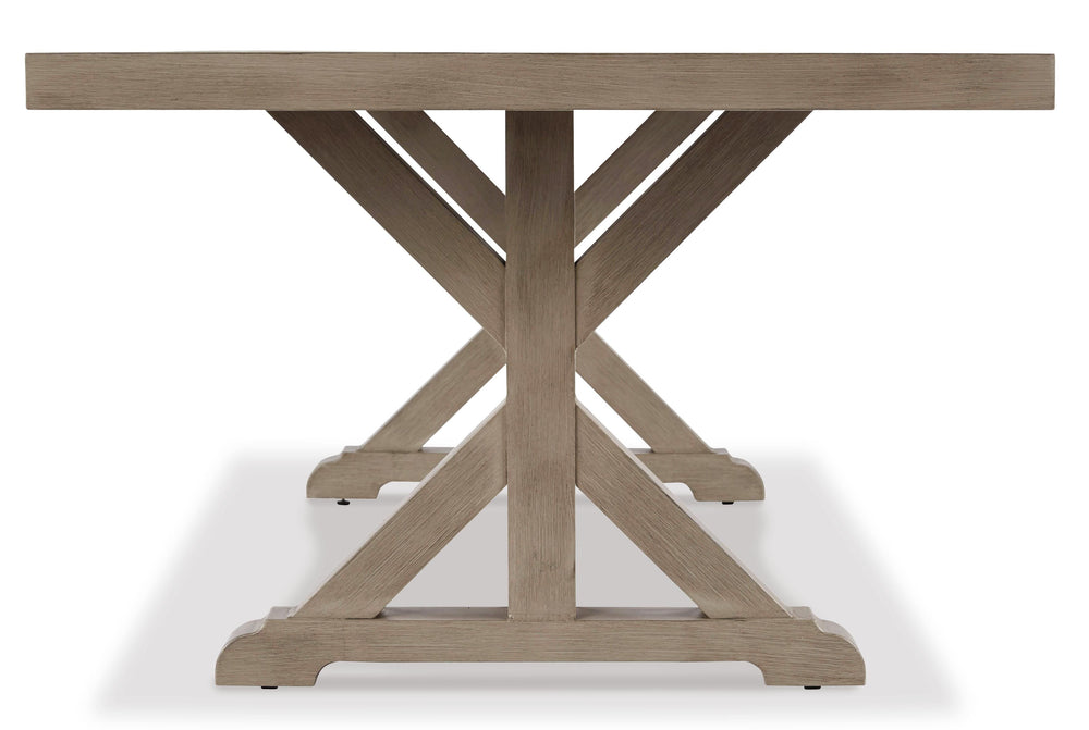 Beachcroft Outdoor Dining Table - Beige (5)