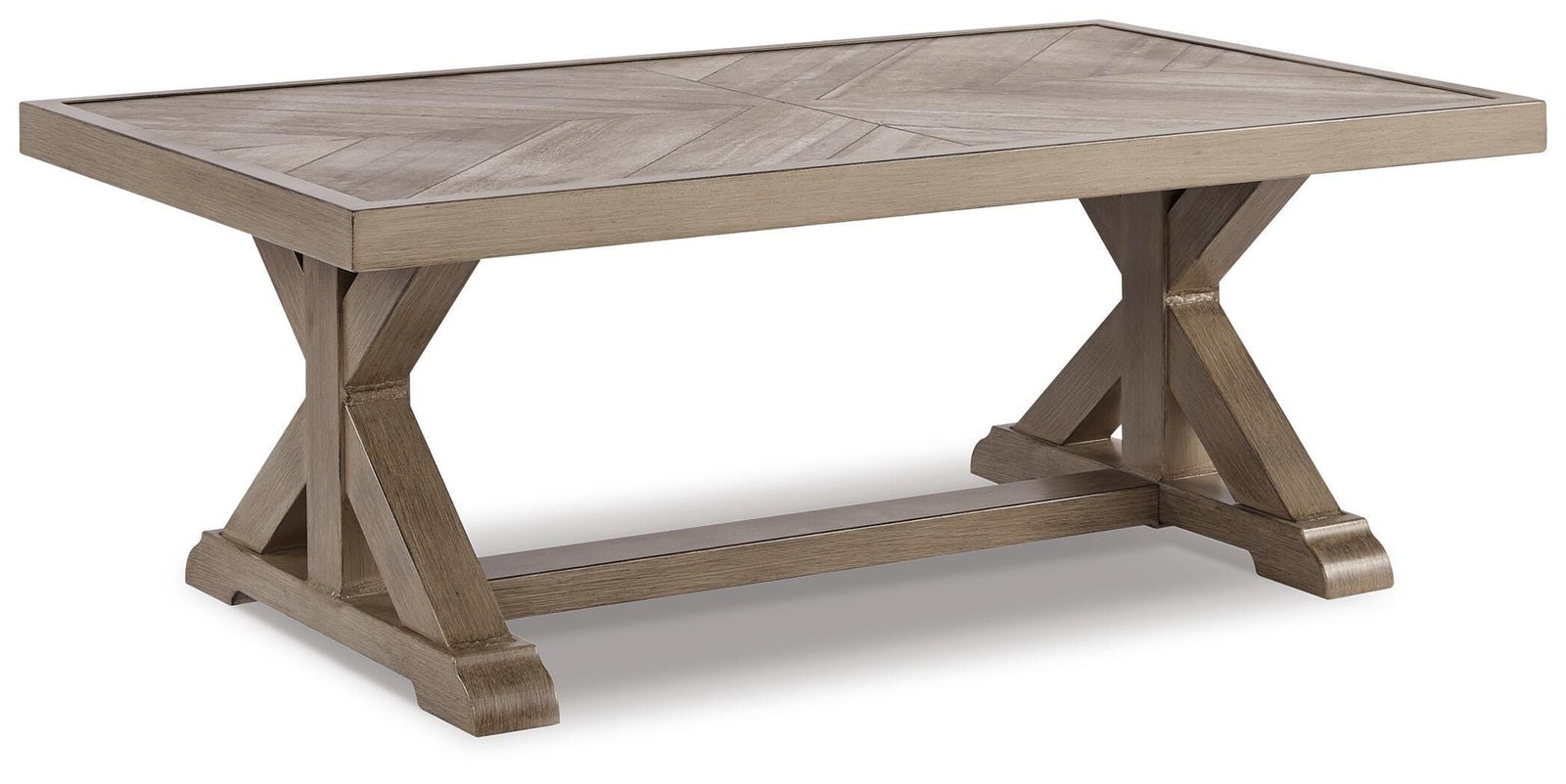 Beachcroft Outdoor Coffee Table - Beige (1)