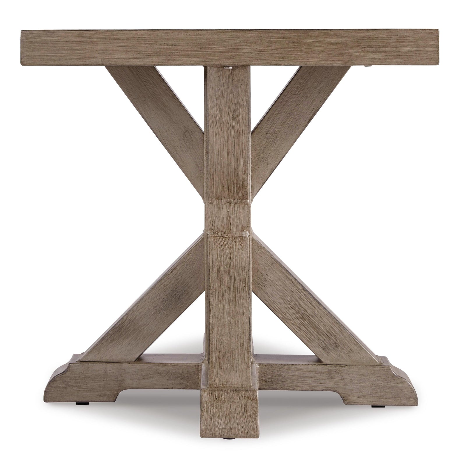Beachcroft Outdoor End Table - Beige (2)