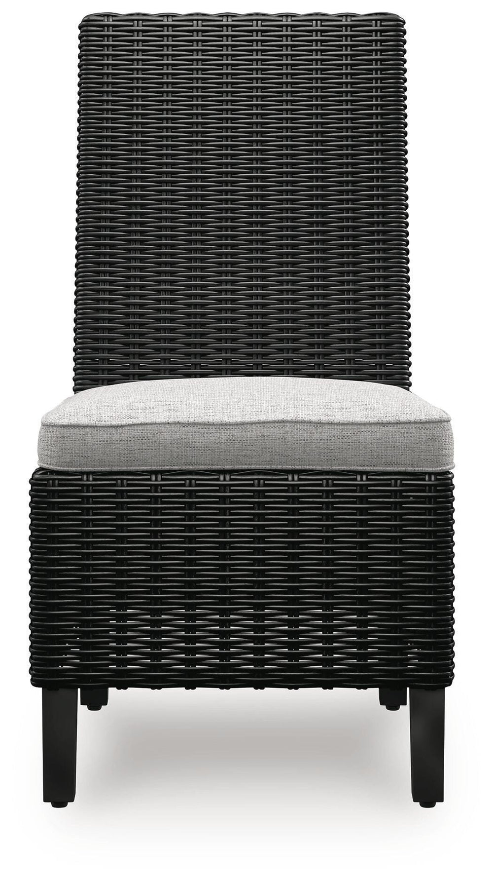 Beachcroft Outdoor Side Chair with Cushion (Set of 2) - Black (5)