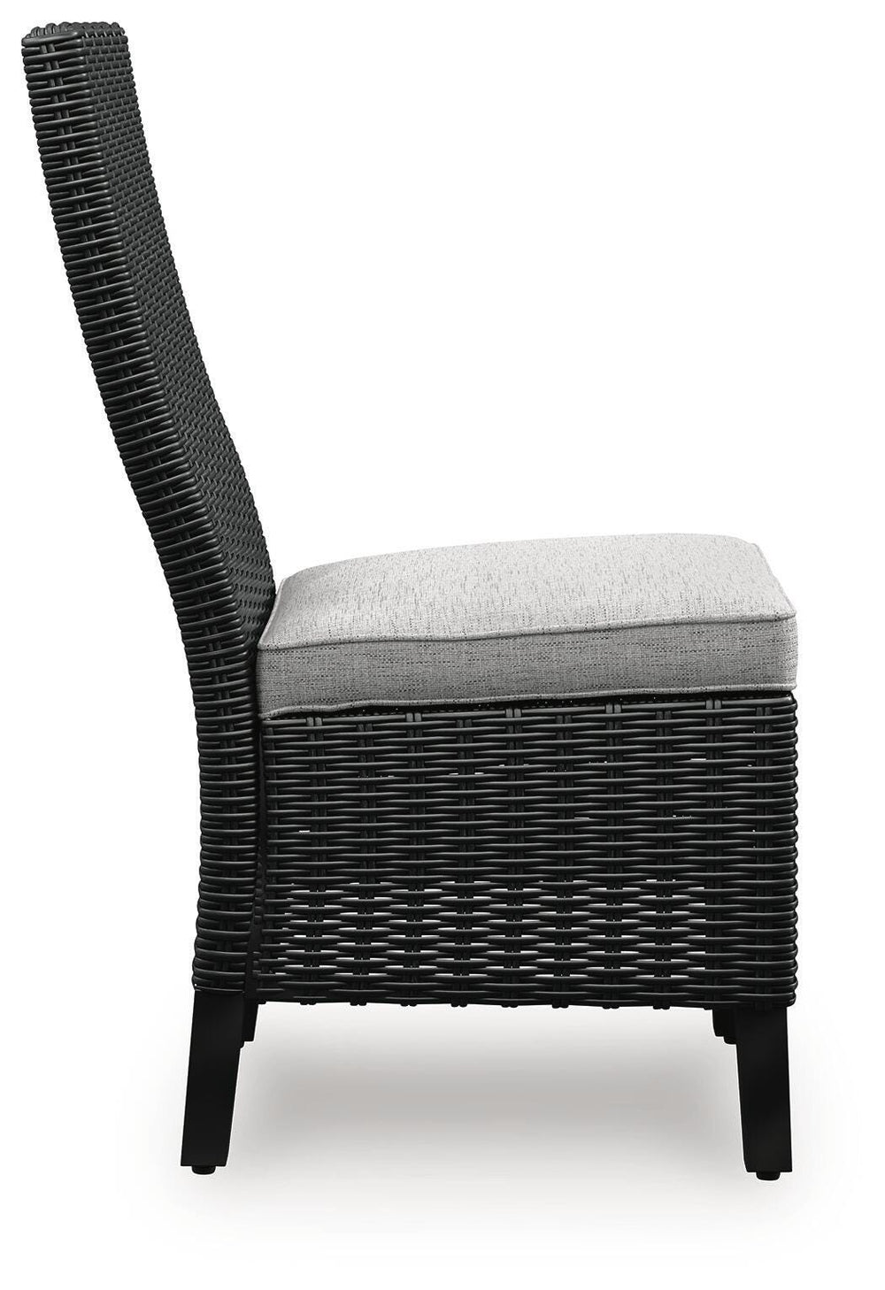 Beachcroft Outdoor Side Chair with Cushion (Set of 2) - Black (8)
