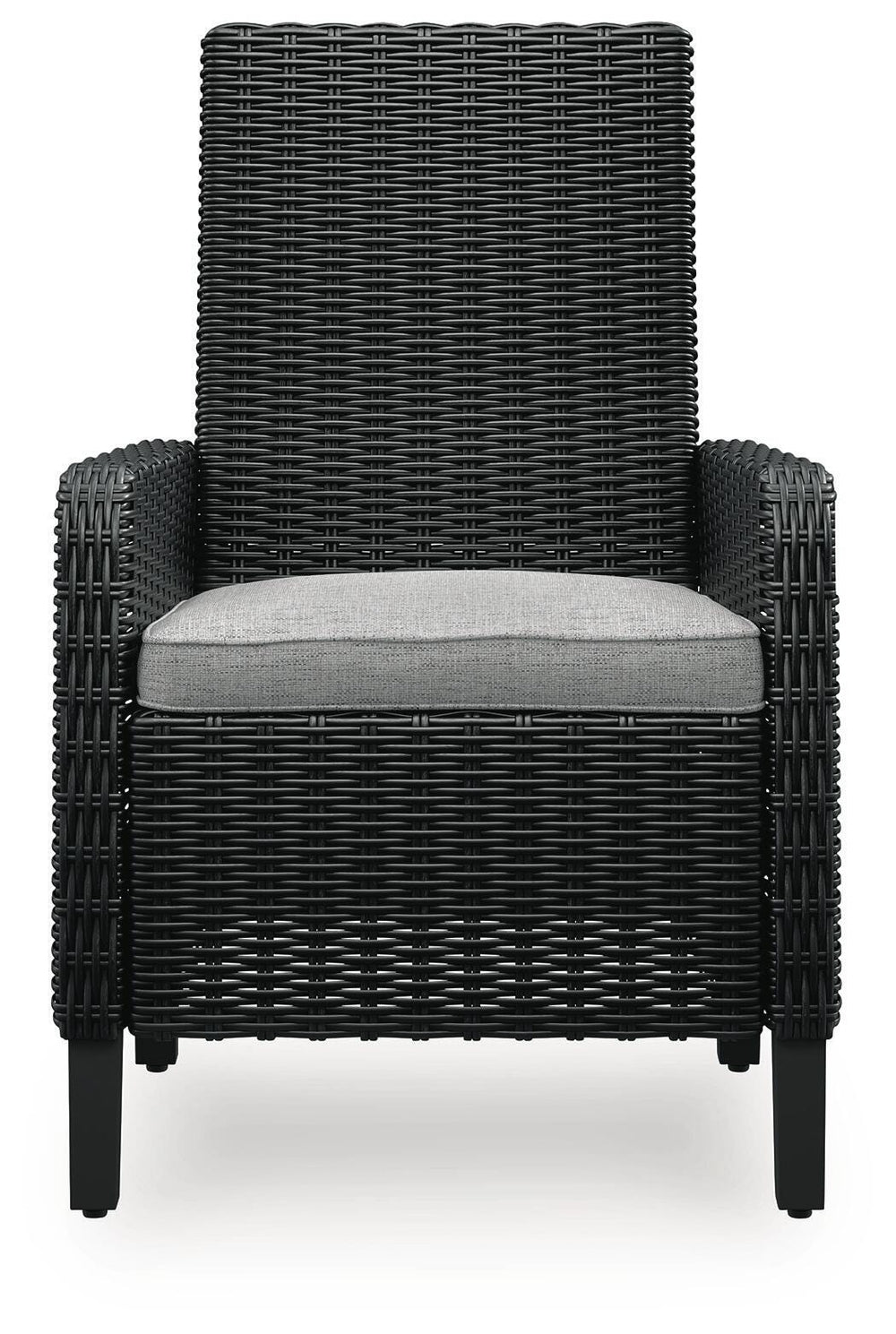 Beachcroft Outdoor Arm Chair with Cushion (Set of 2) - Black (5)