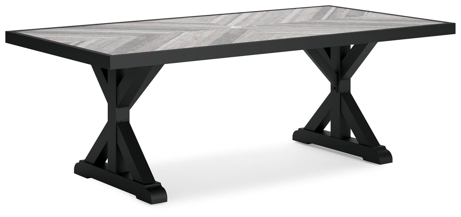Beachcroft Outdoor Dining Table - Black (1)