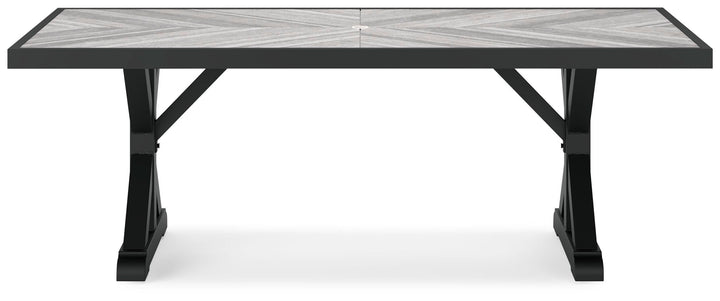 Beachcroft Outdoor Dining Table - Black (5)