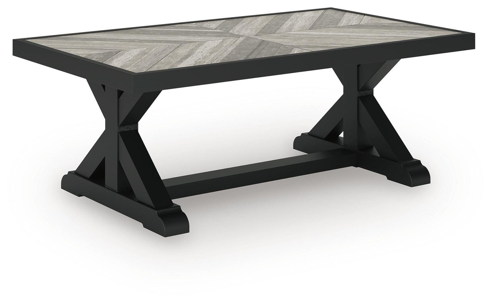Beachcroft Outdoor Coffee Table - Black (1)