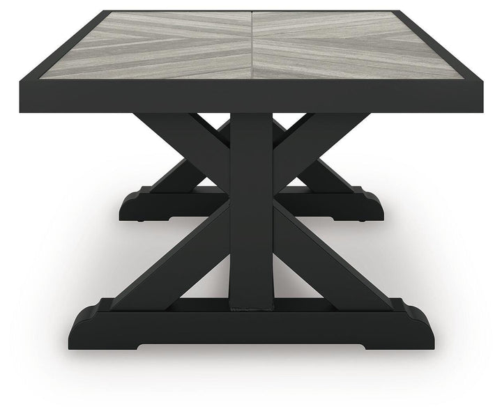 Beachcroft Outdoor Coffee Table - Black (7)