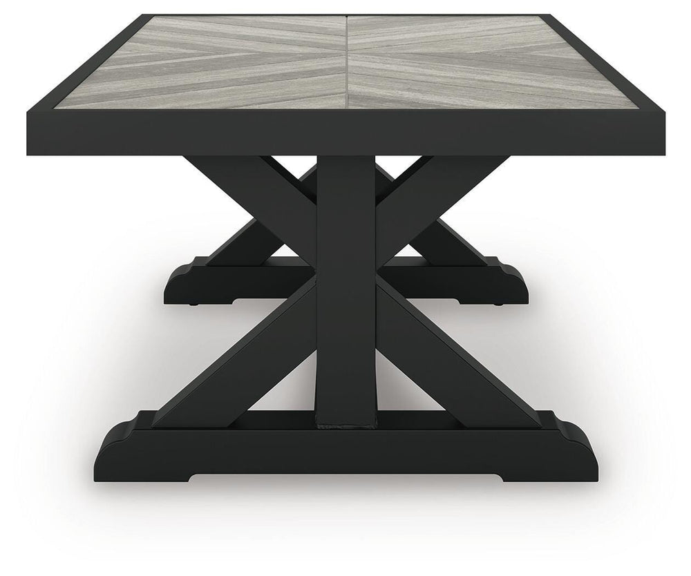 Beachcroft Outdoor Coffee Table - Black (7)