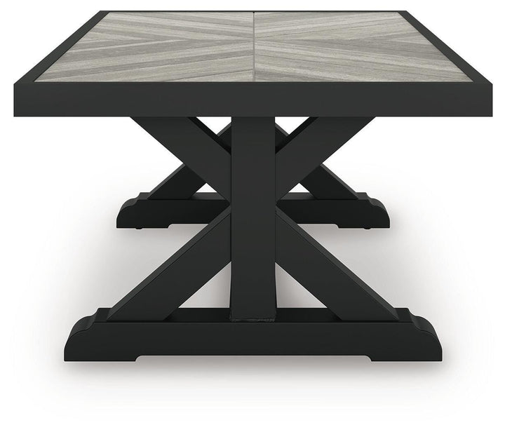 Beachcroft Outdoor Coffee Table - Black (8)