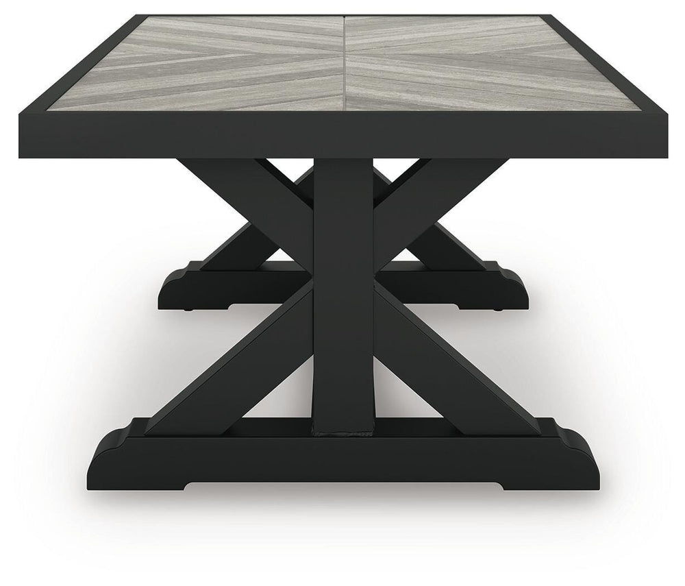 Beachcroft Outdoor Coffee Table - Black (8)