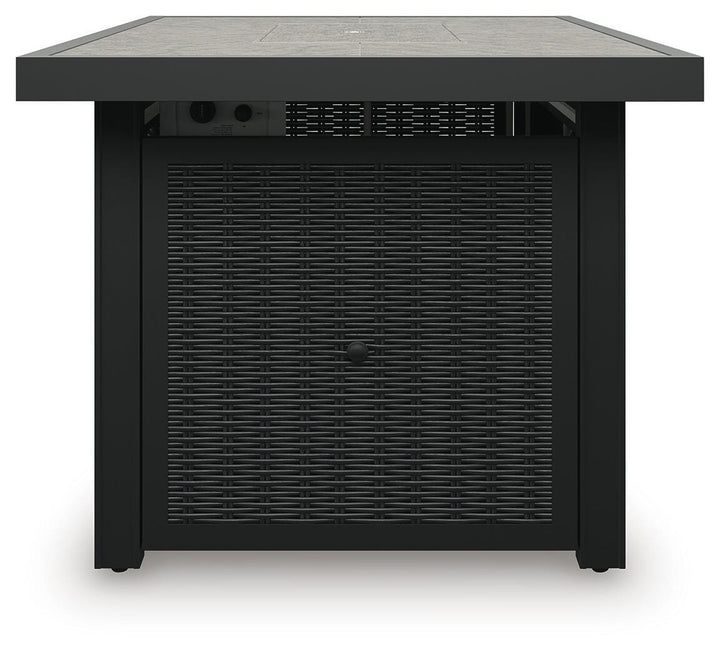 Beachcroft Outdoor Fire Pit Table - Black (7)