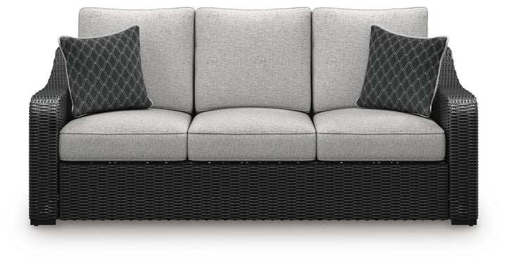 Beachcroft Outdoor Sofa with Cushion - Black (4)