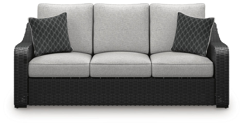 Beachcroft Outdoor Sofa with Cushion - Black (4)