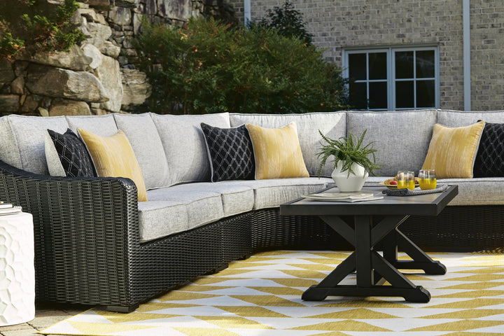 Beachcroft Outdoor Coffee Table - Black (10)