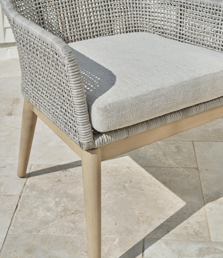 Seton Creek Outdoor Dining Arm Chair (Set of 2) - Dark Gray (7)