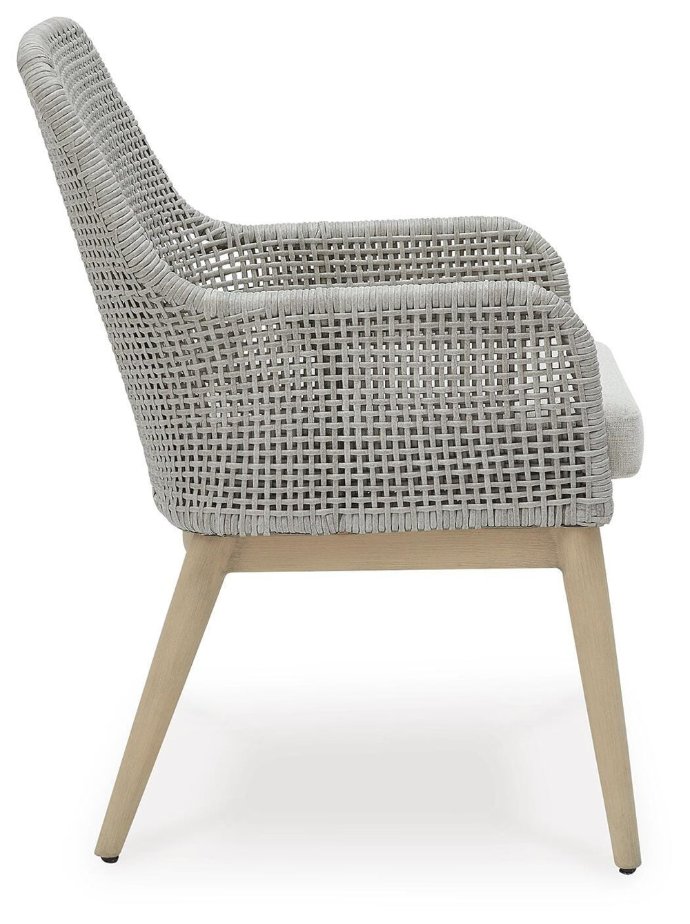 Seton Creek Outdoor Dining Arm Chair (Set of 2) - Dark Gray (5)