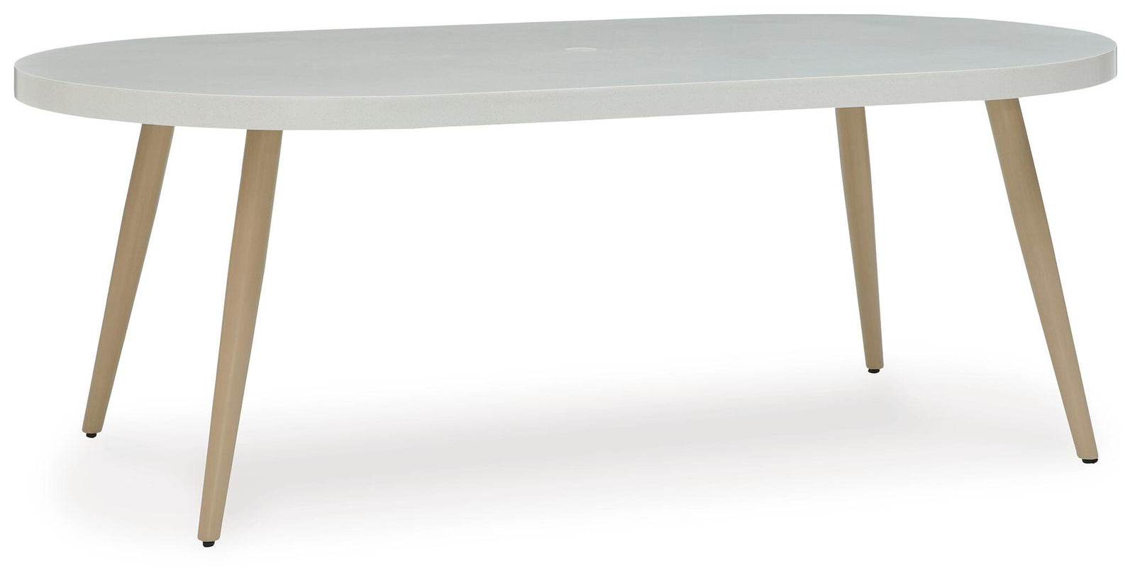 Seton Creek Outdoor Dining Table - White (1)