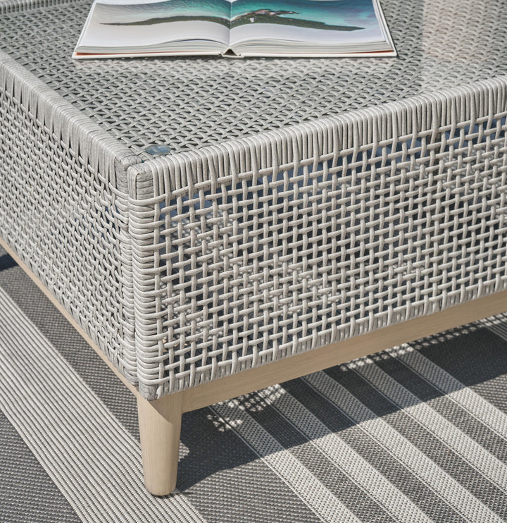 Seton Creek Outdoor Coffee Table - Dark Gray (6)