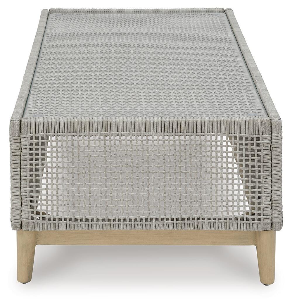 Seton Creek Outdoor Coffee Table - Dark Gray (4)