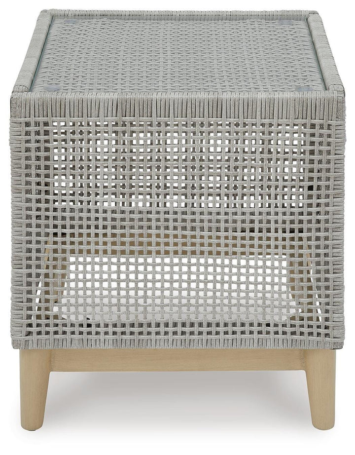 Seton Creek Outdoor End Table - Dark Gray (3)