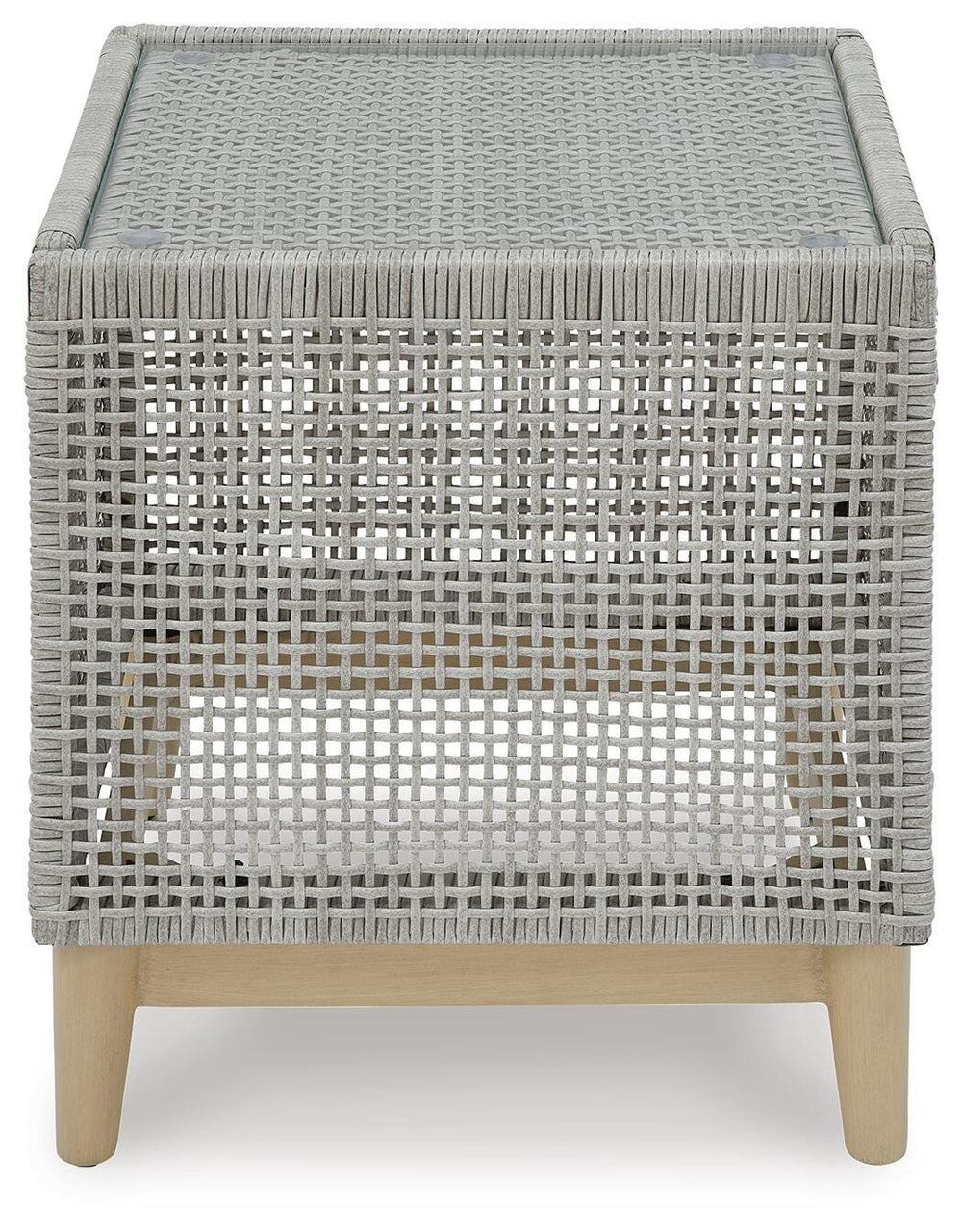 Seton Creek Outdoor End Table - Dark Gray (3)