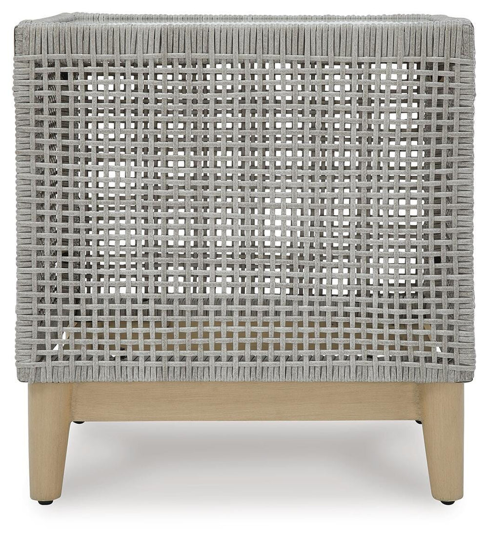 Seton Creek Outdoor End Table - Dark Gray (4)