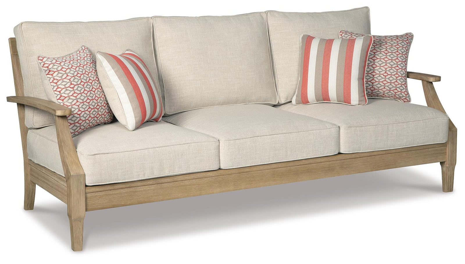 Clare View Sofa with Cushion - Beige (1)
