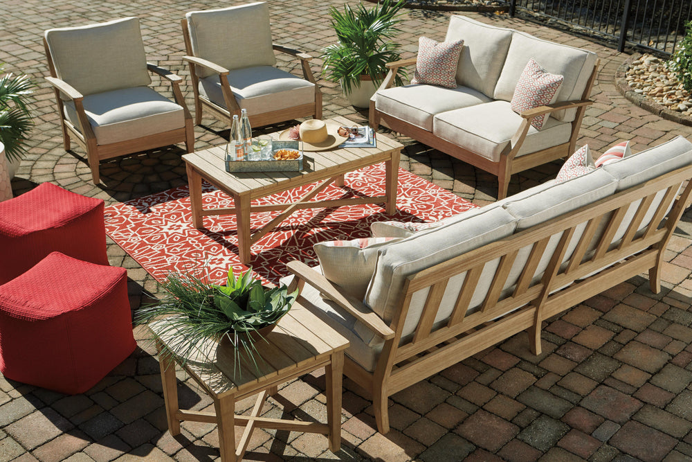 Clare View Sofa with Cushion - Beige (5)
