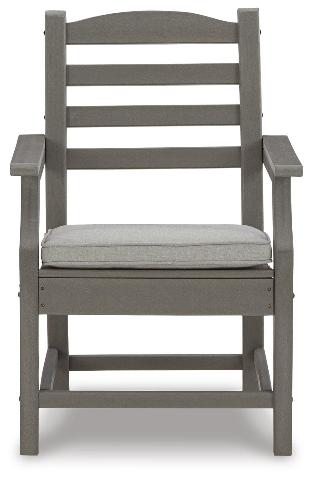 Visola Arm Chair with Cushion (Set of 2) - Gray (3)