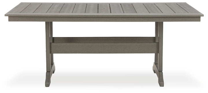 Visola Outdoor Dining Table - Gray (3)