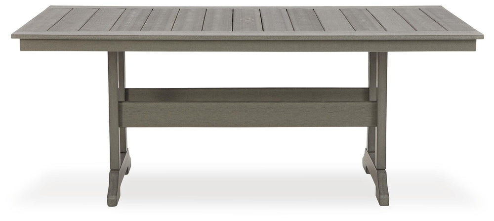 Visola Outdoor Dining Table - Gray (3)