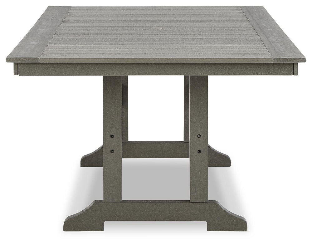 Visola Outdoor Dining Table - Gray (4)