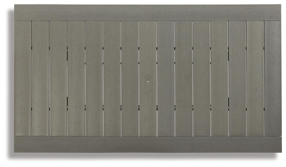 Visola Outdoor Dining Table - Gray (5)