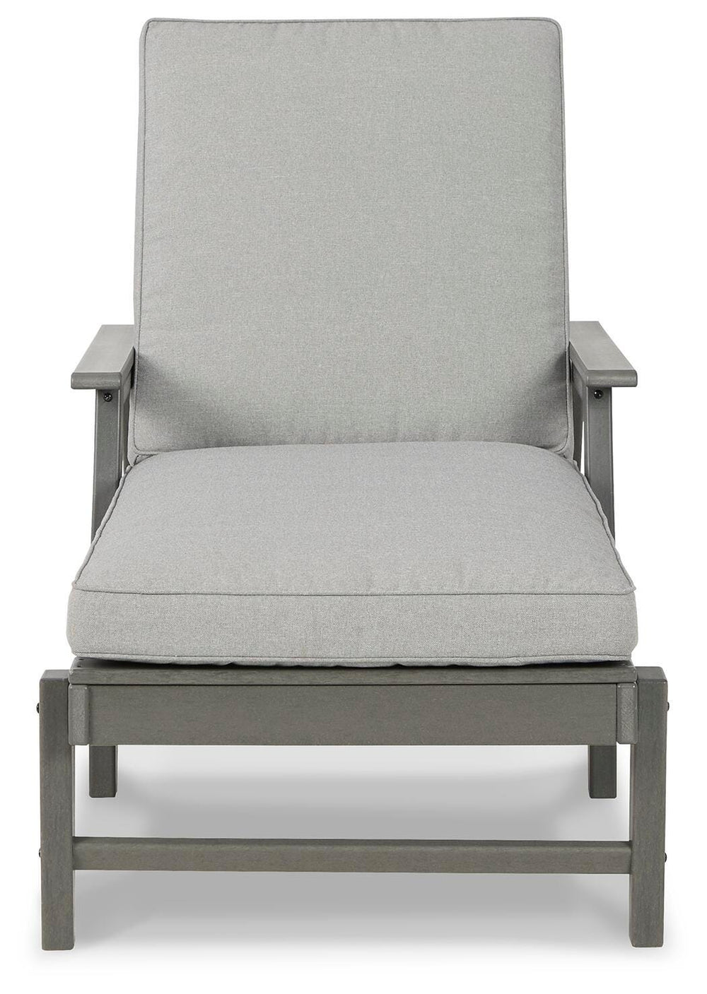 Visola Chaise Lounge with Cushion - Gray (5)