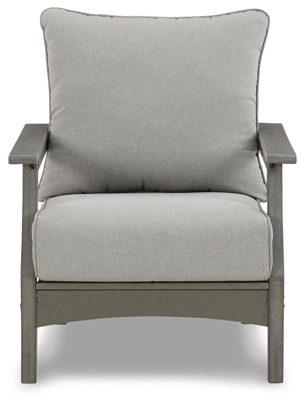 Visola Lounge Chair with Cushion (Set of 2) - Gray (3)