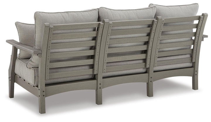Visola Outdoor Sofa with Cushion - Gray (6)